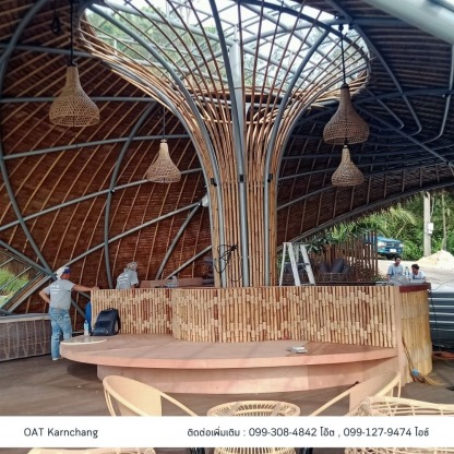 ติดตั้งตั้งโครงสร้าง - รับทำโครงหลังคาเหล็กภูเก็ต ช่างโอ๊ต