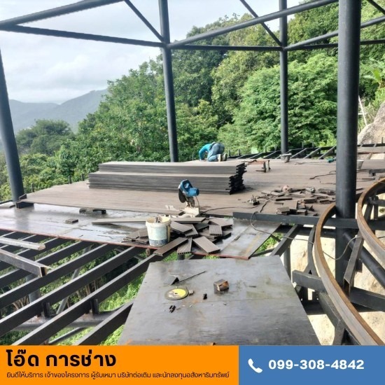 รับทำโครงหลังคาเหล็กภูเก็ต ช่างโอ๊ต - รับทำโครงหลังคาเหล็ก